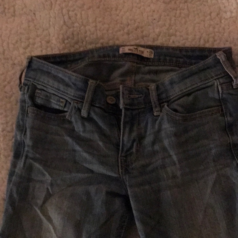 Hollister, Boot-Cut Jeans, teen girls. Little worn